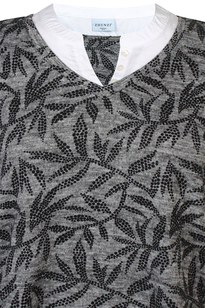 ZH - Sara 1036 - Bluse - Grå