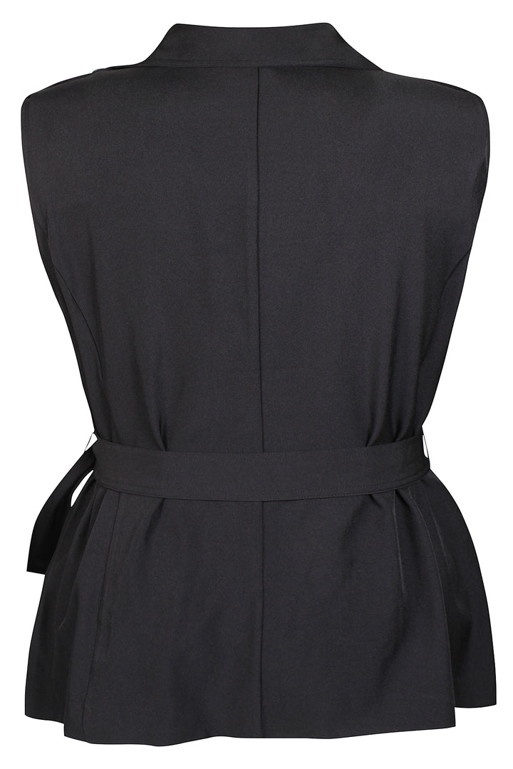 ZH - Soon 1068 - Blazer vest - Sort