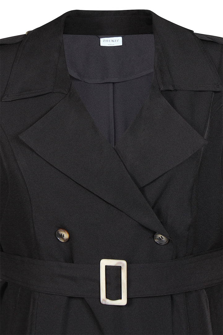 ZH - Soon 1068 - Blazer vest - Sort