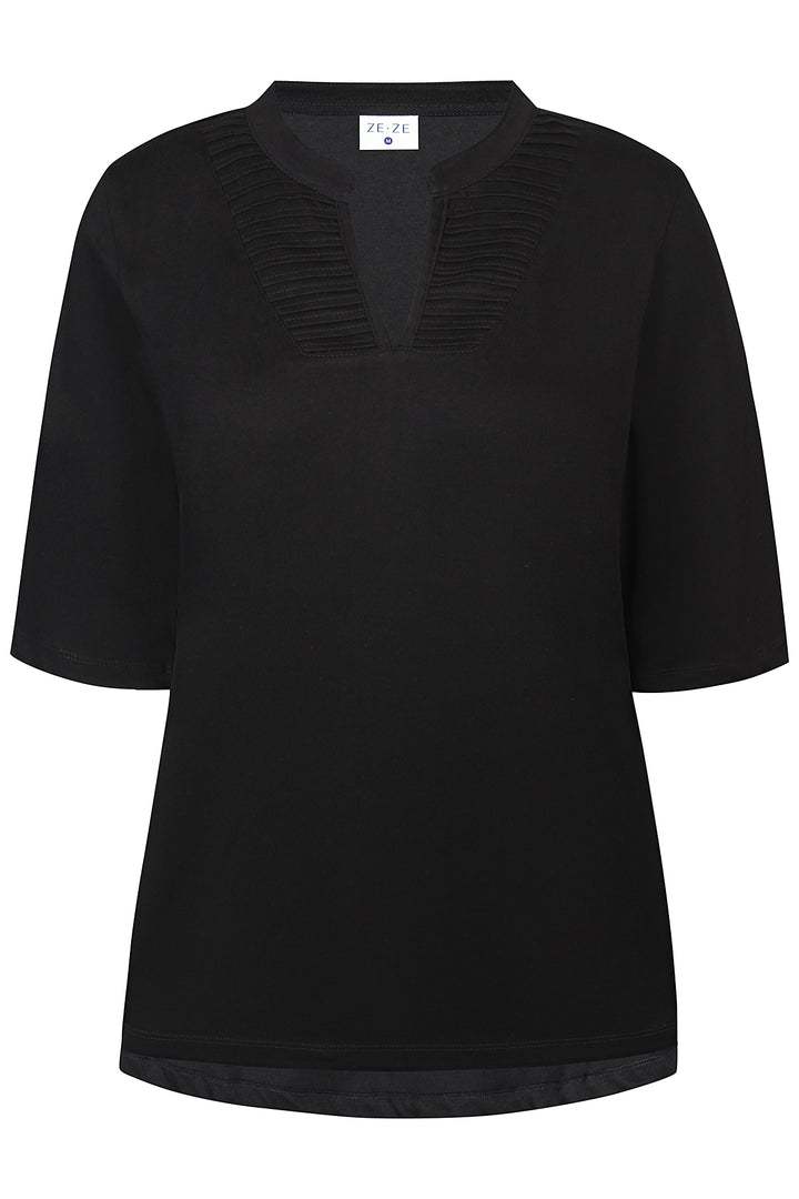 ZE - Anita 822 - T-shirt - Sort