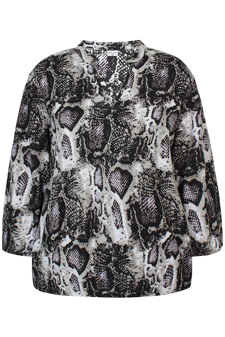 ZE - Relly 848 - Bluse - Sort