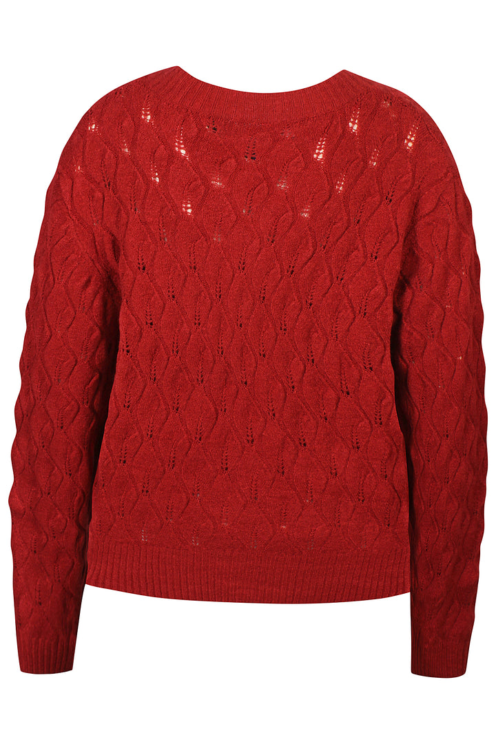 ZE - Birla 936 - Cardigan - Rød