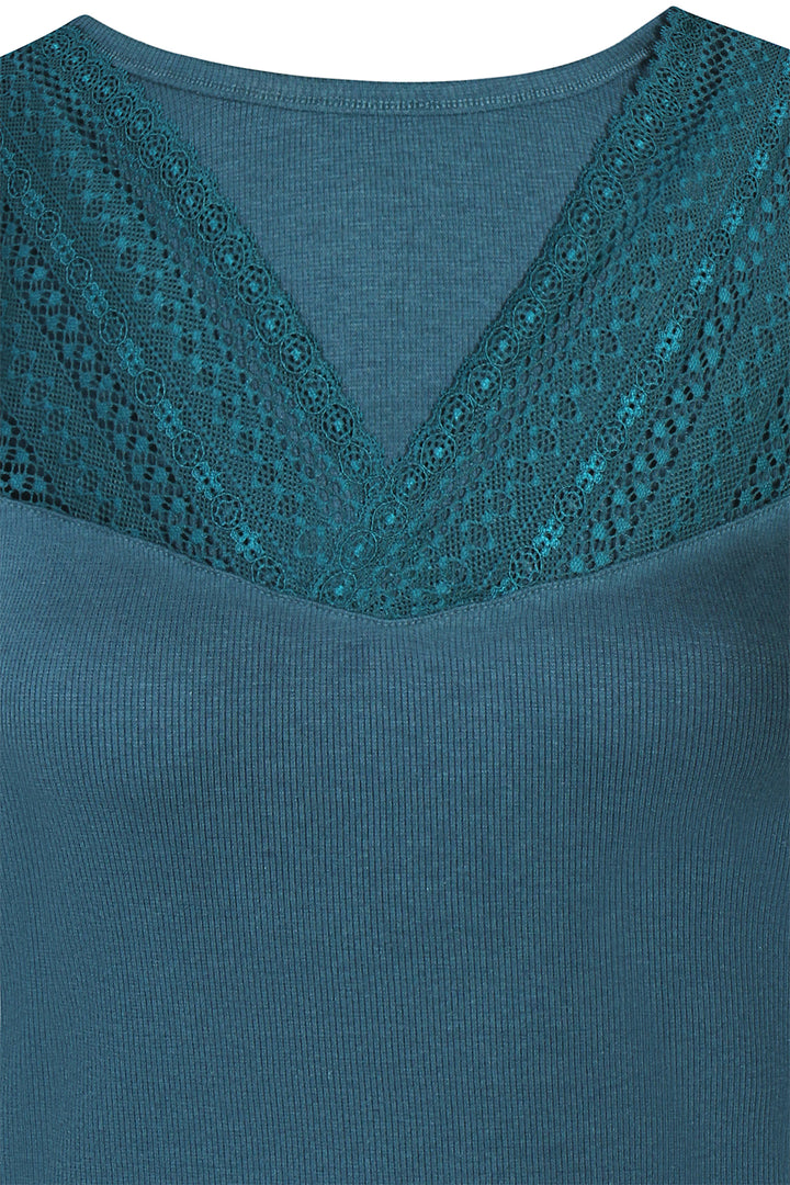 ZE - Brunhild 942 - Top med blonde - Grøn