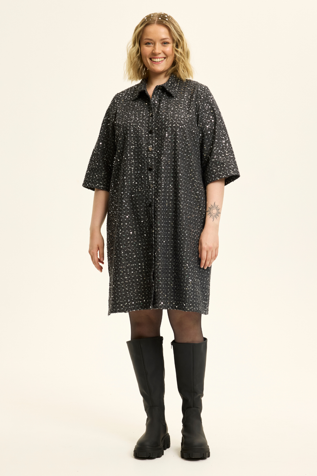 ANY - Light 364 - Kjole - Sort