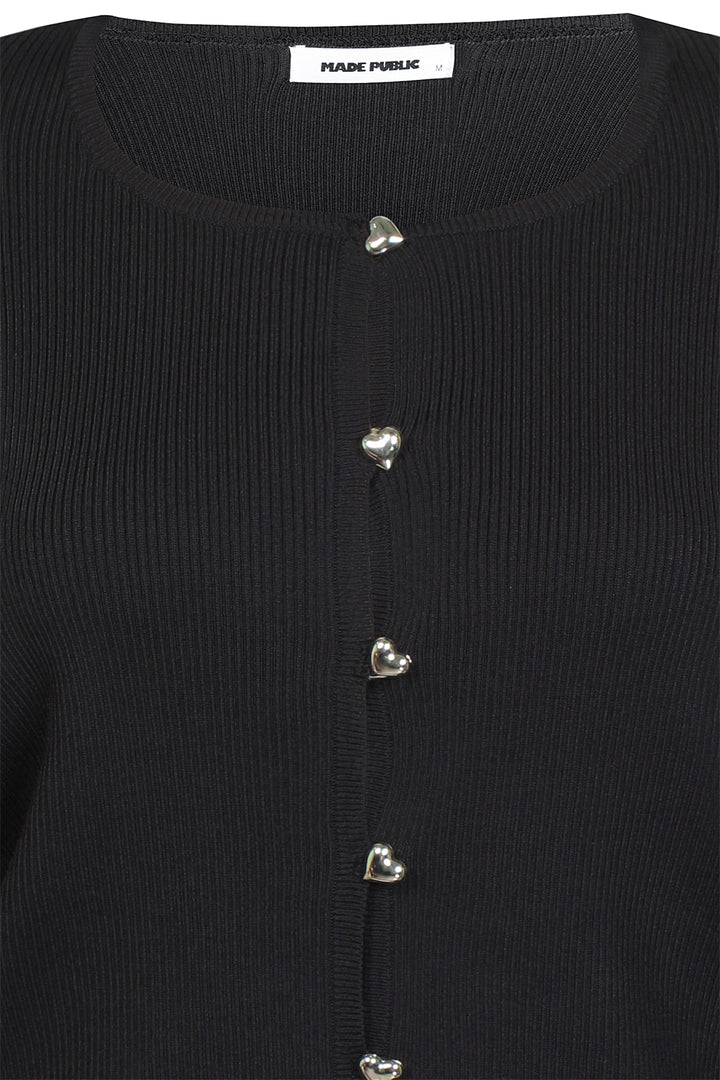 MPU - Wiga 080 - Cardigan - Sort