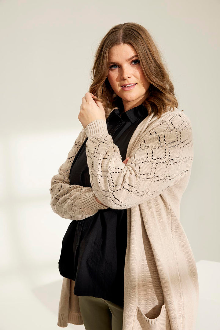 ZH - Blaire 353 - Cardigan - Sand