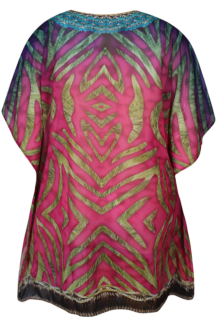 ZH - Myri 859 - Kaftan - Pink