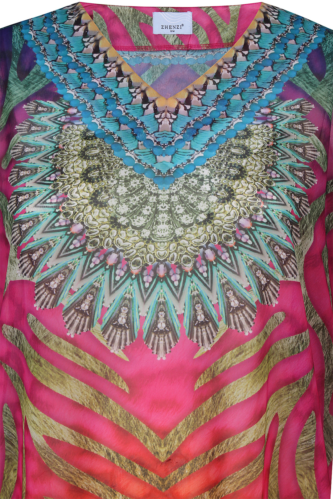 ZH - Myri 859 - Kaftan - Pink