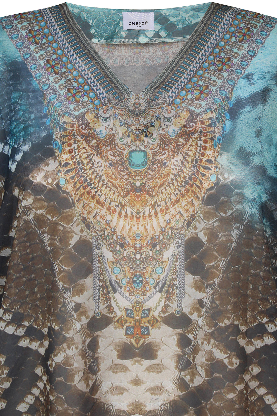 ZH - Myri 861 - Kaftan - Blå