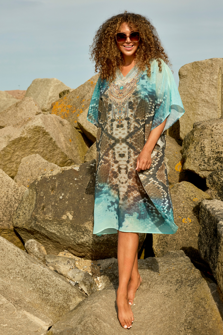 ZH - Myri 861 - Kaftan - Blå