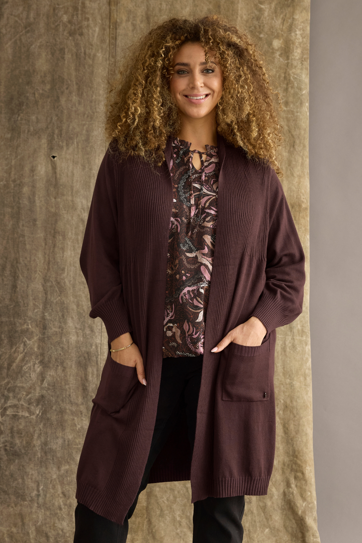 ZH - Kogle 086 - Cardigan - Brun