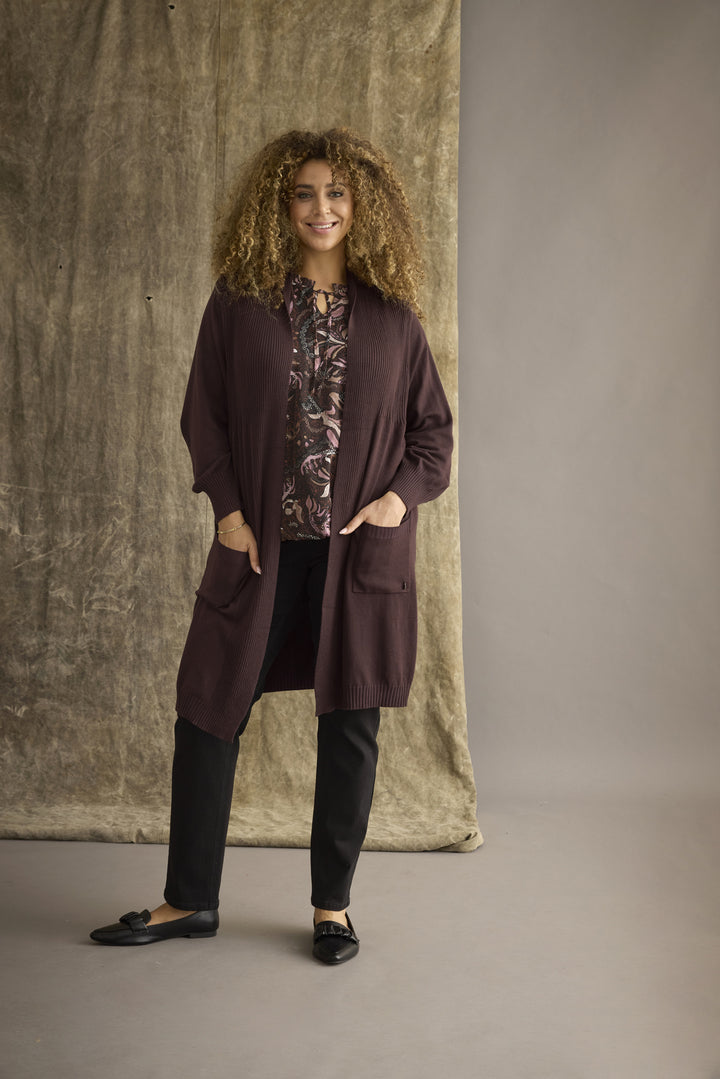 ZH - Kogle 086 - Cardigan - Brun