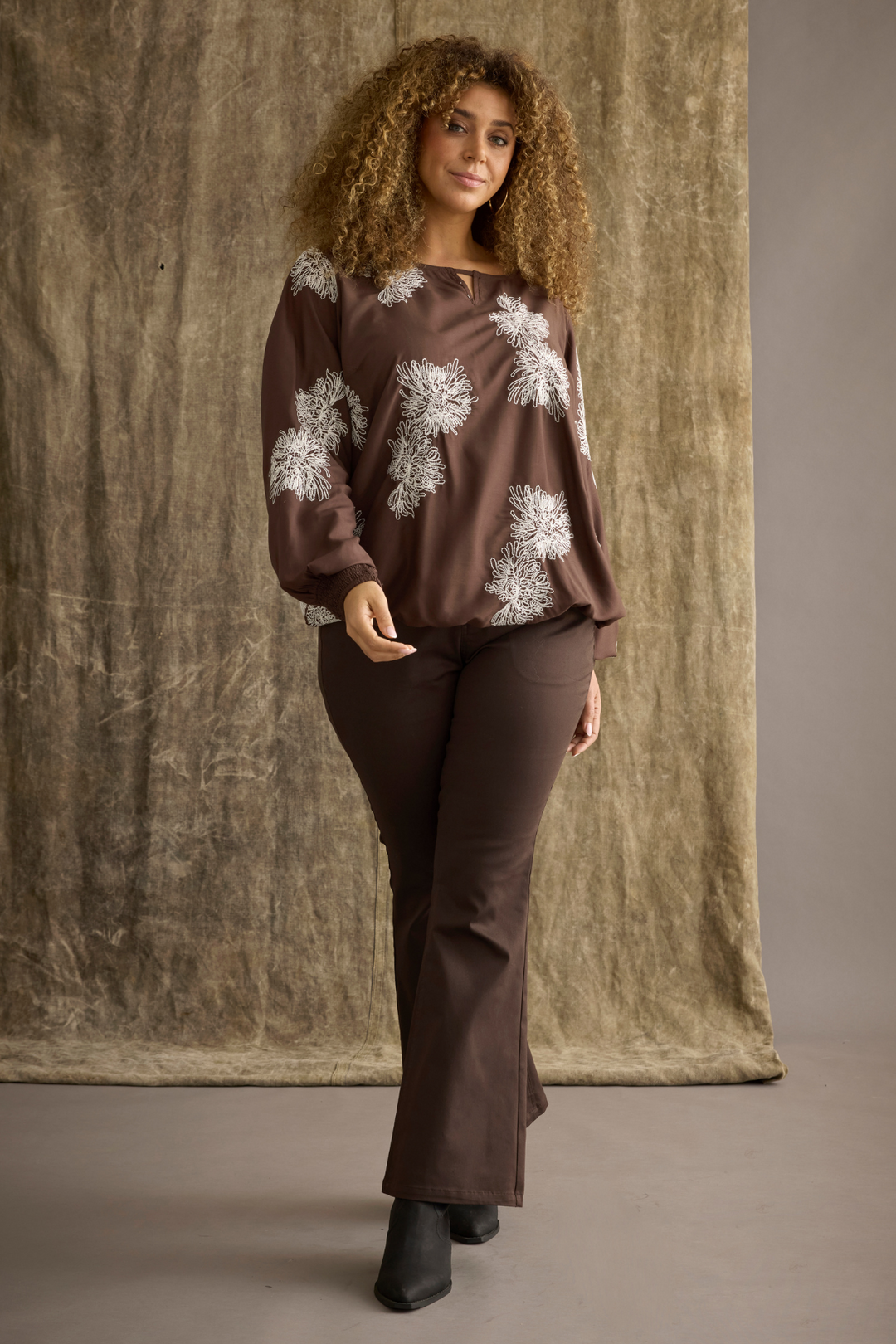 ZH - Perl 940 - Bluse - Brun