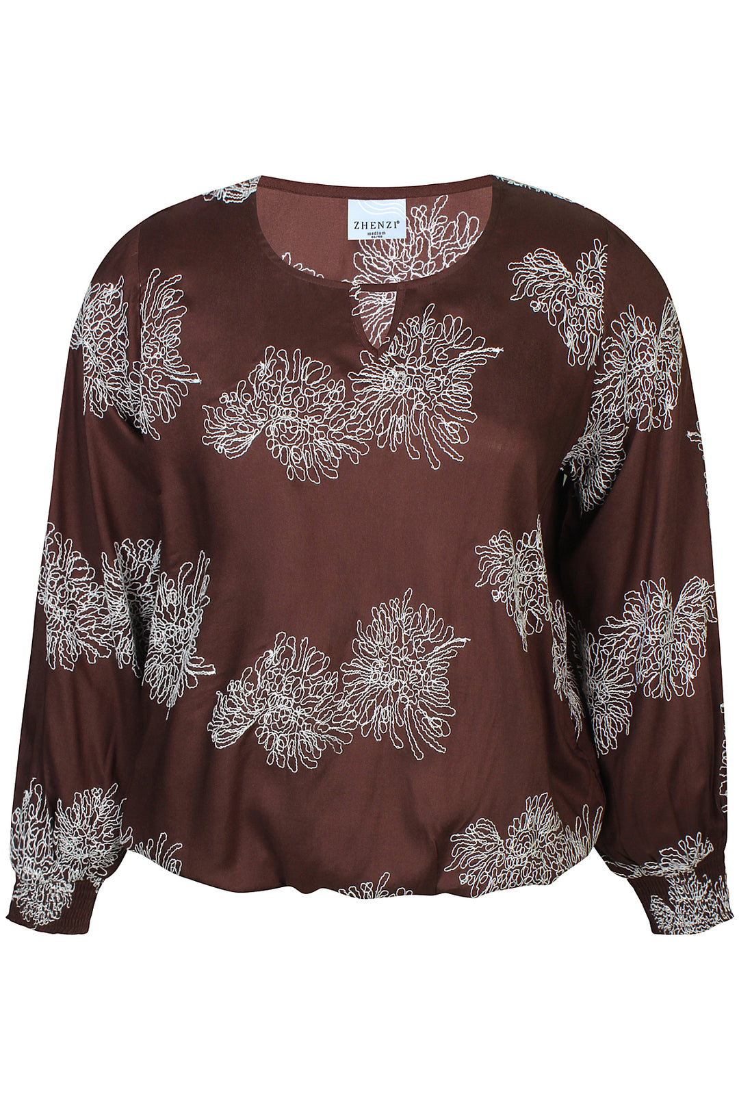 ZH - Perl 940 - Bluse - Brun