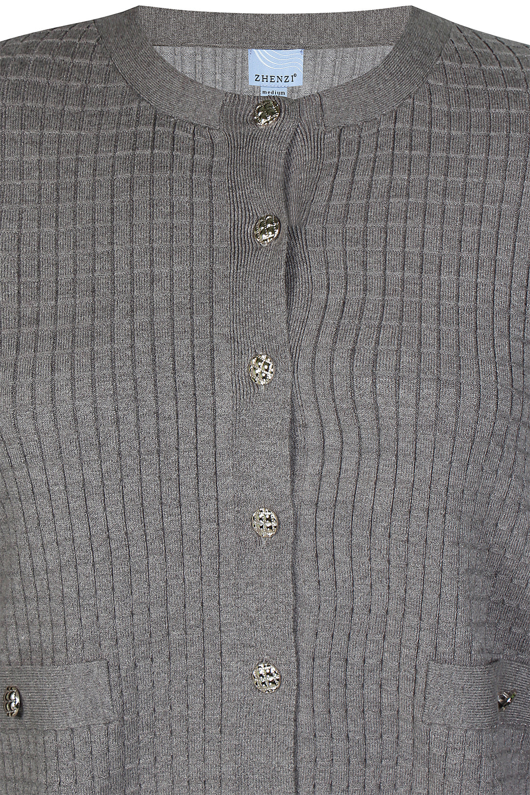 ZH - Kogle 996 - Cardigan - Grå