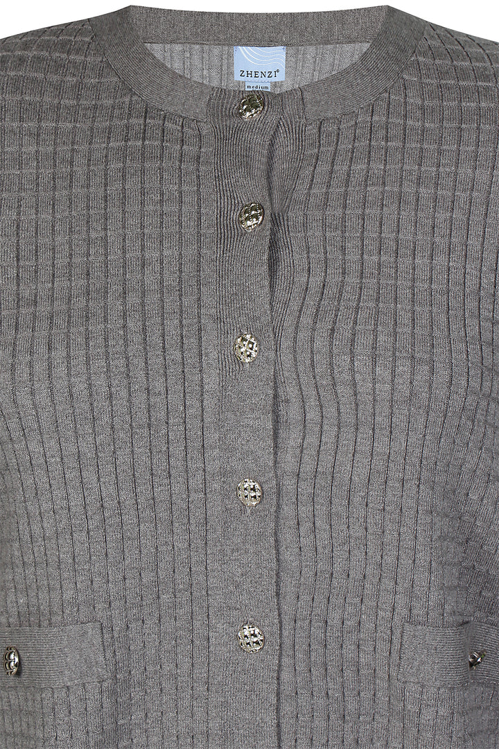 ZH - Kogle 996 - Cardigan - Grå