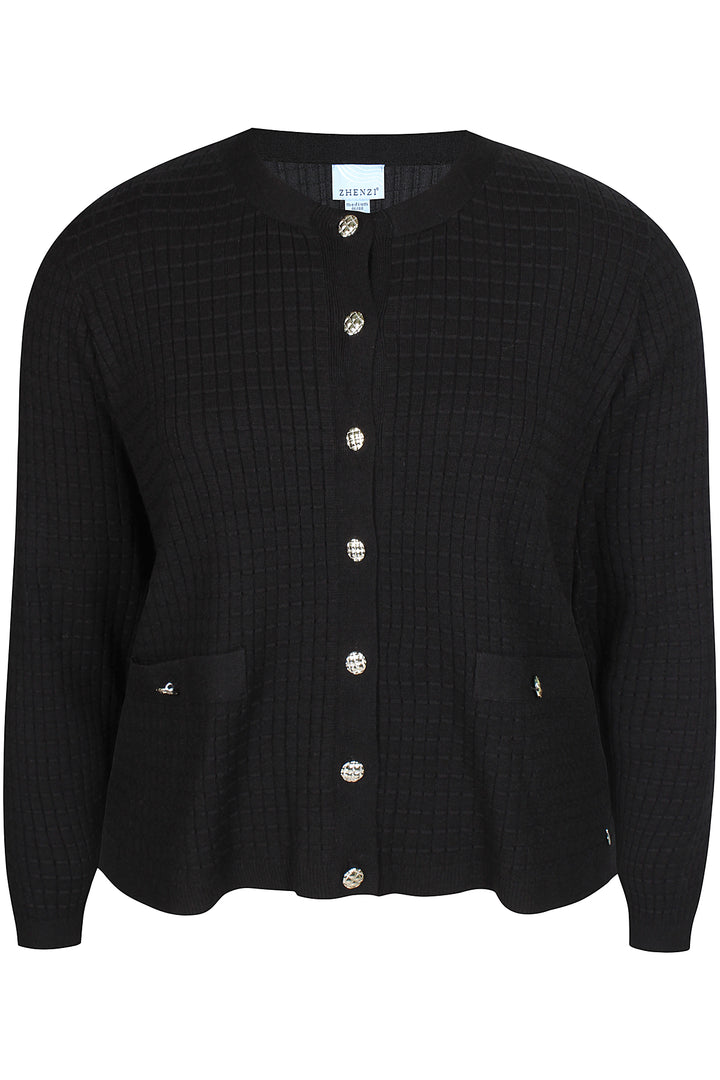 ZH - Kogle 996 - Cardigan - Sort