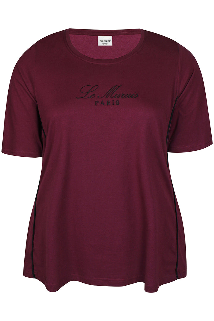 ZH - Saee 1005 - T-shirt - Rød