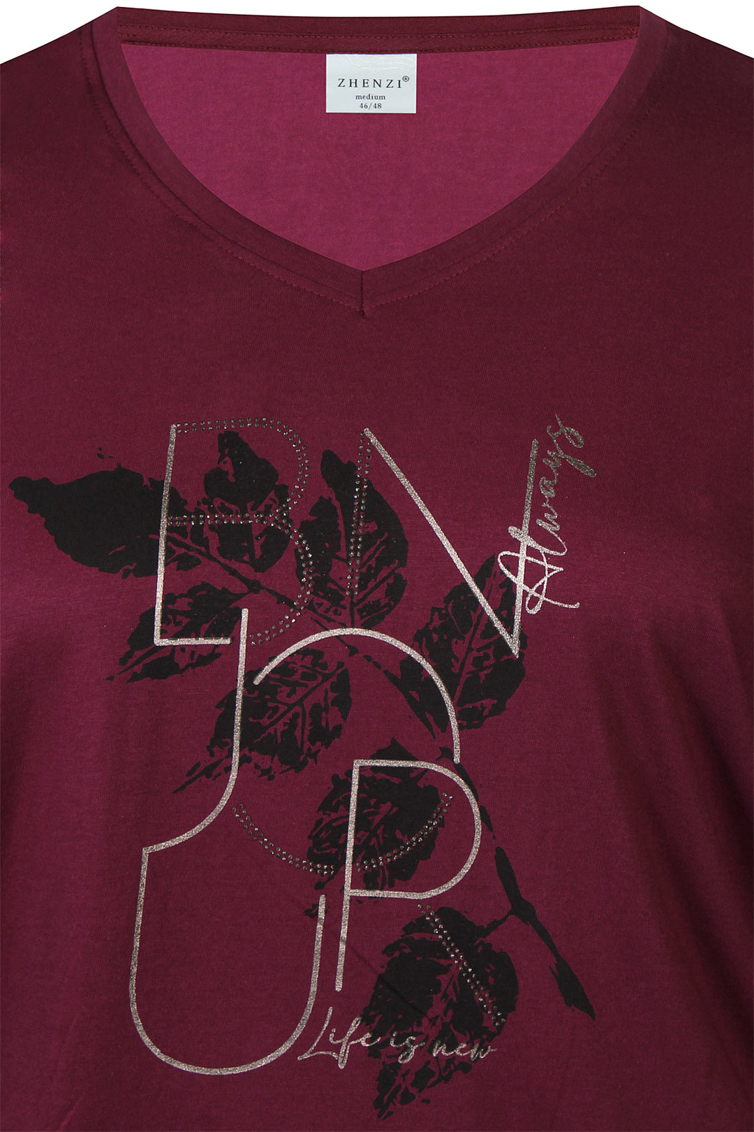 ZH - Saee 1008 - T-shirt - Rød