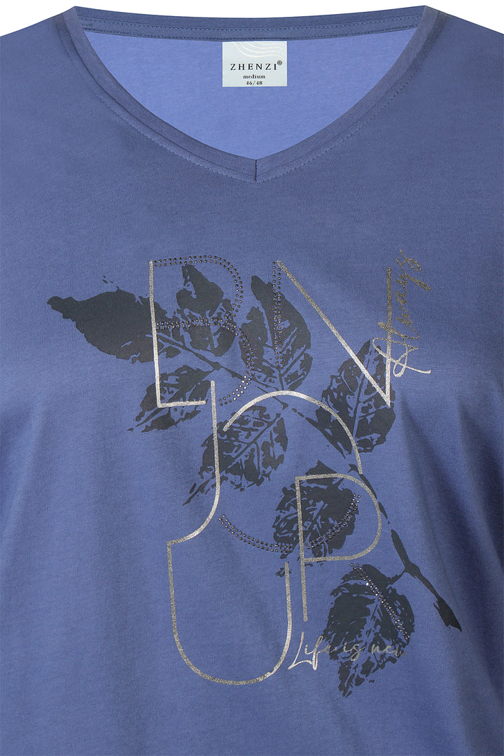 ZH - Saee 1008 - T-shirt - Blå