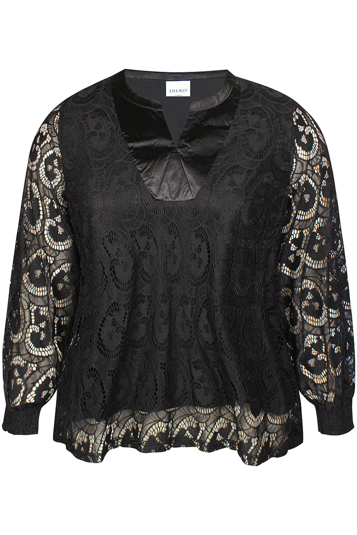 ZH - Sevy 1044 - Bluse - Sort