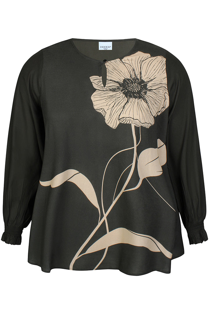 ZH - Siba 1048 - Bluse - Grøn