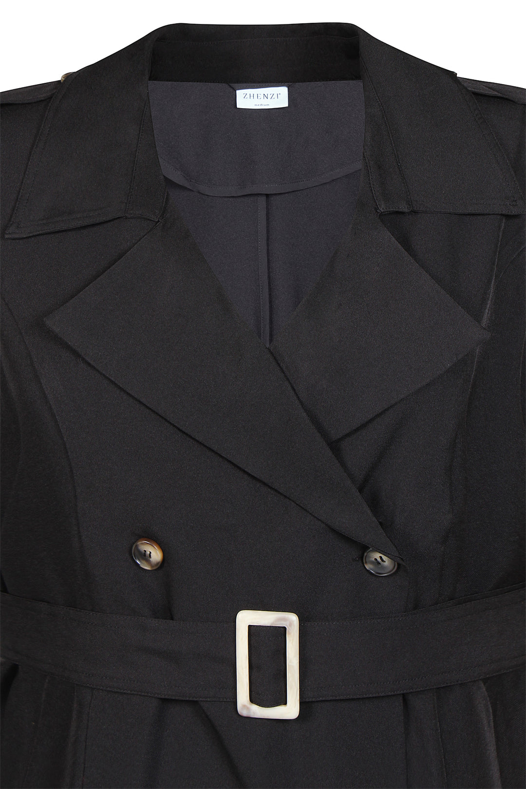 ZH - Soon 1068 - Blazer vest - Sort