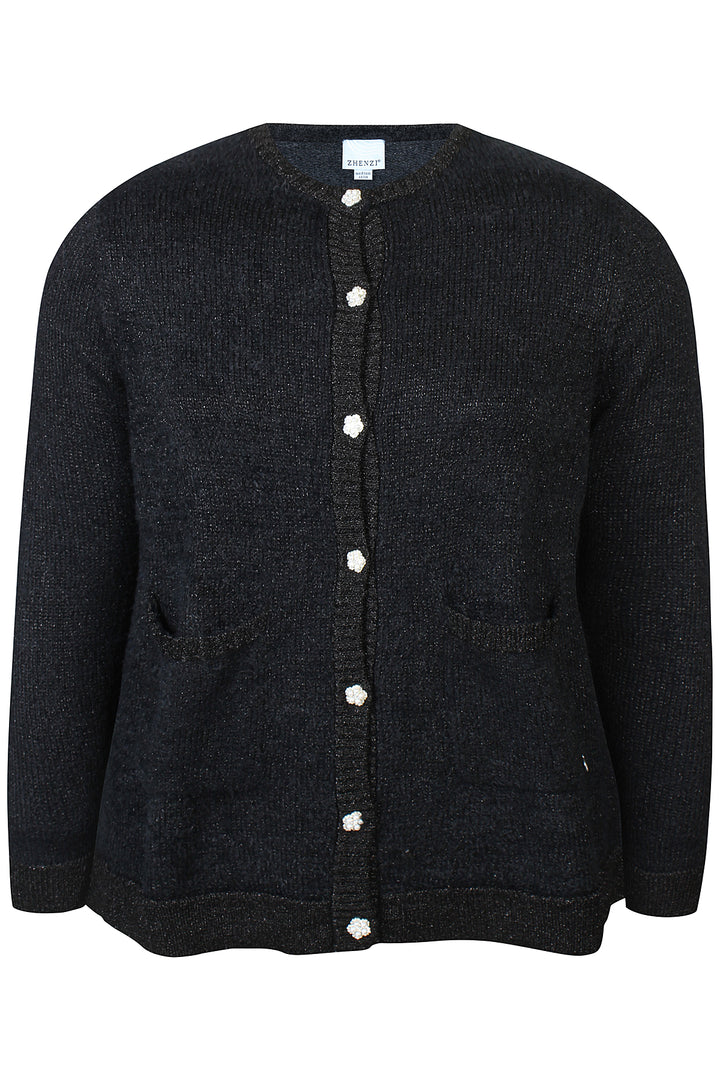 ZH - Tera 1097 - Cardigan - Sort