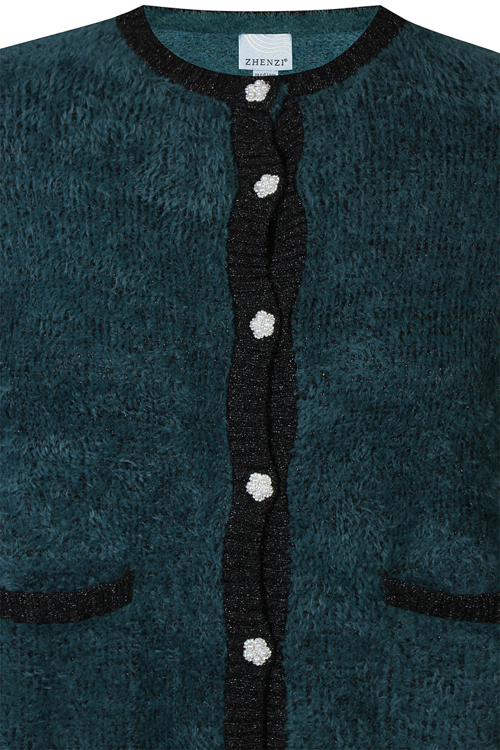 ZH - Tera 1097 - Cardigan - Grøn