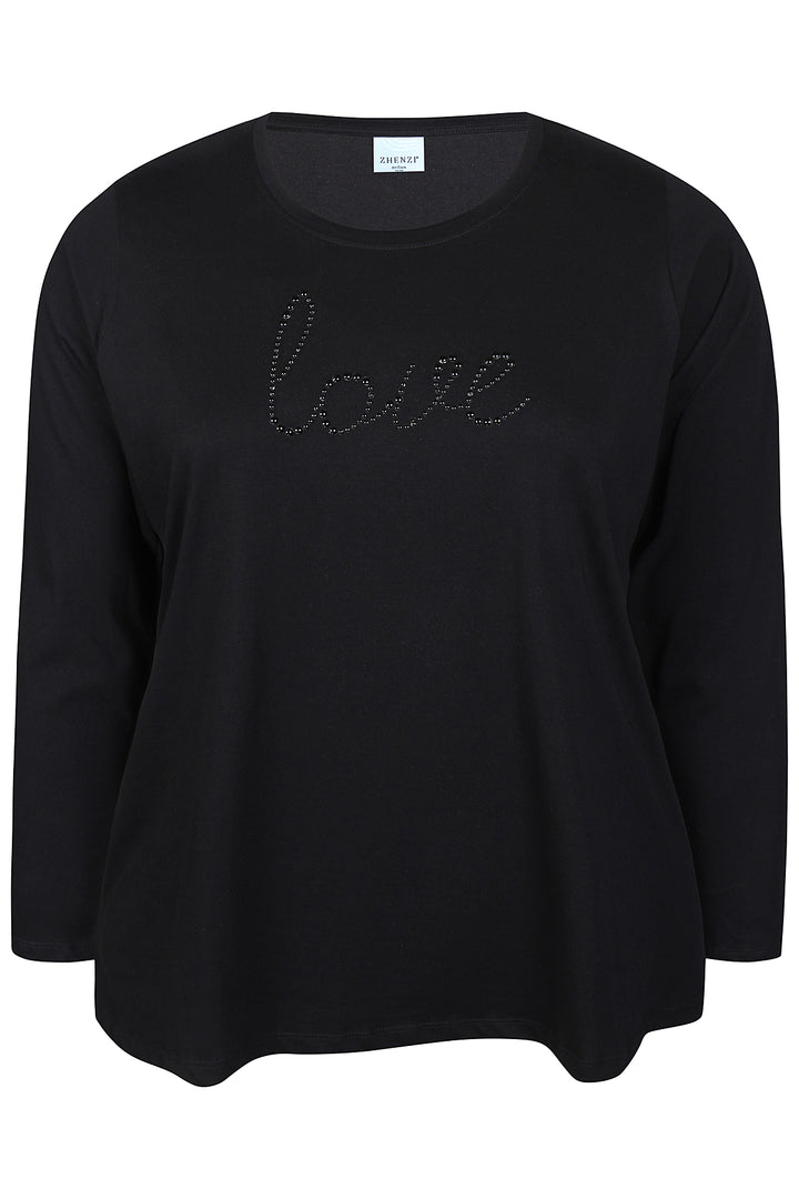 ZH - Tess 1098 - T-shirt - Sort