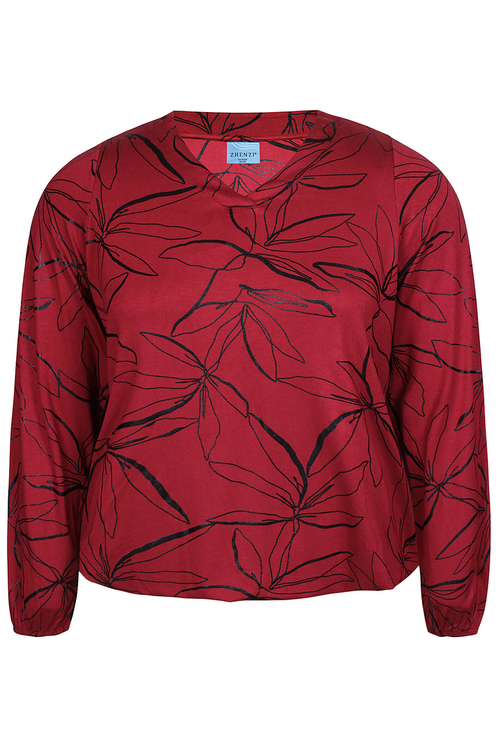 ZH - Sylva 1105 - Bluse - Rød