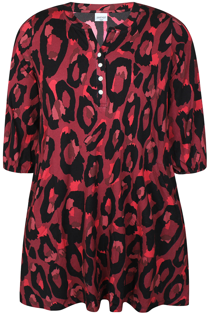 ZH - Tina 1109 - Tunika - Rød