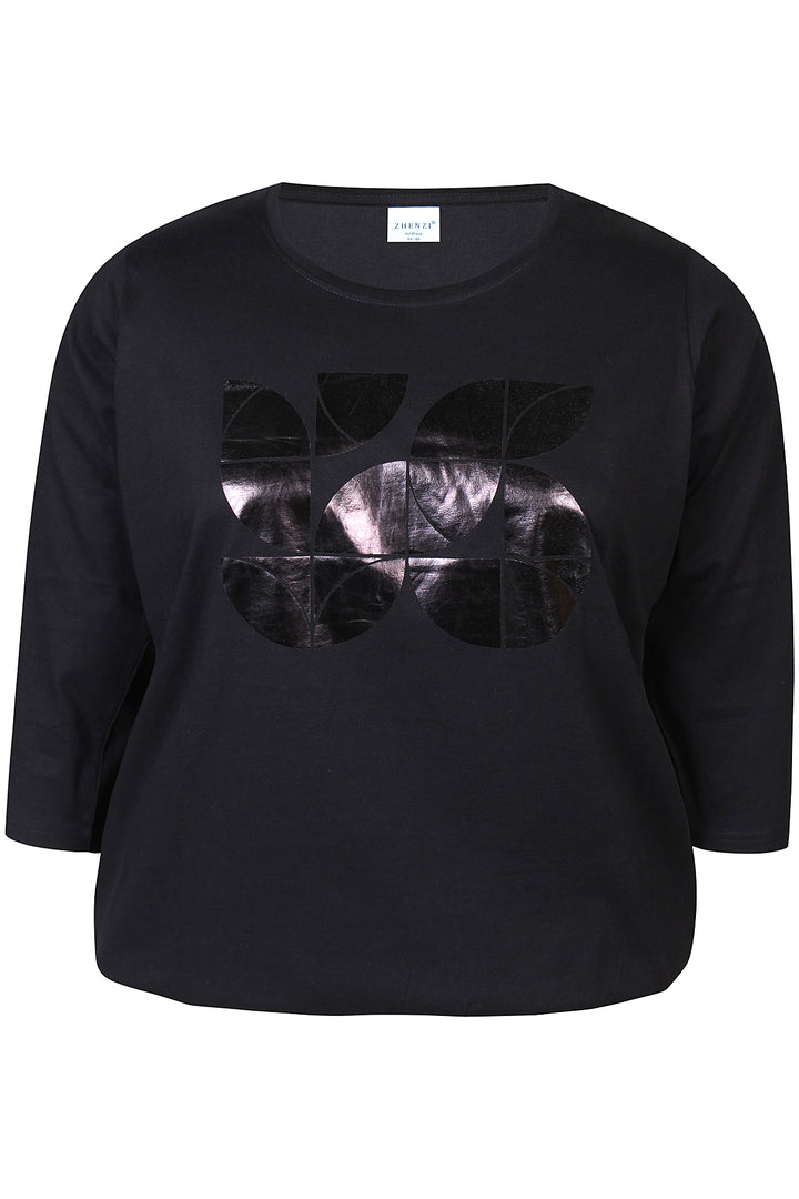 ZH - Adele 1168 - t-shirt - Sort