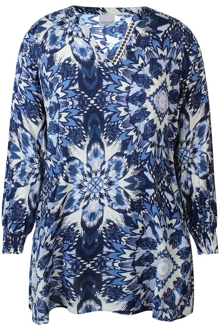 ZH - Anais 1202 - Tunika - Blå