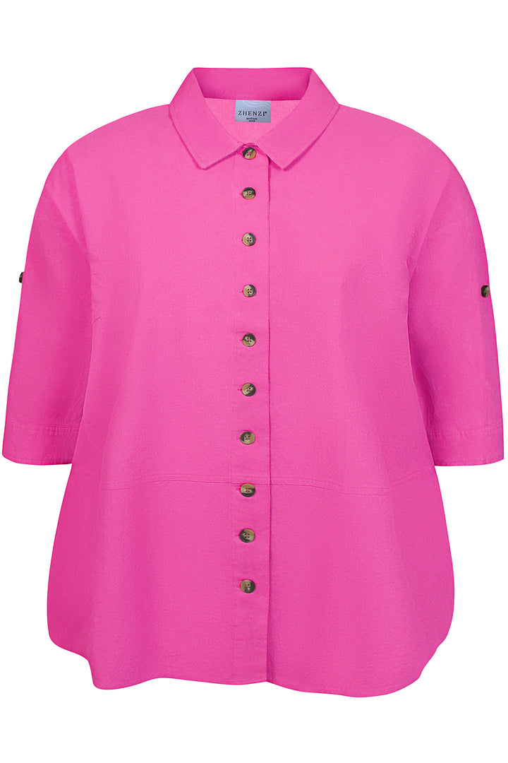 Zh-Amin 849-Shirt 3/4 - Pink