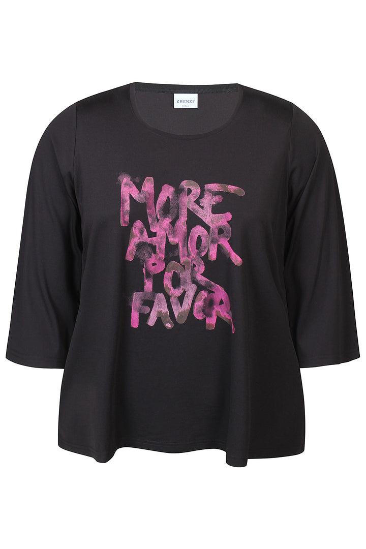 ZH - Annie 1221 - T-shirt - Sort