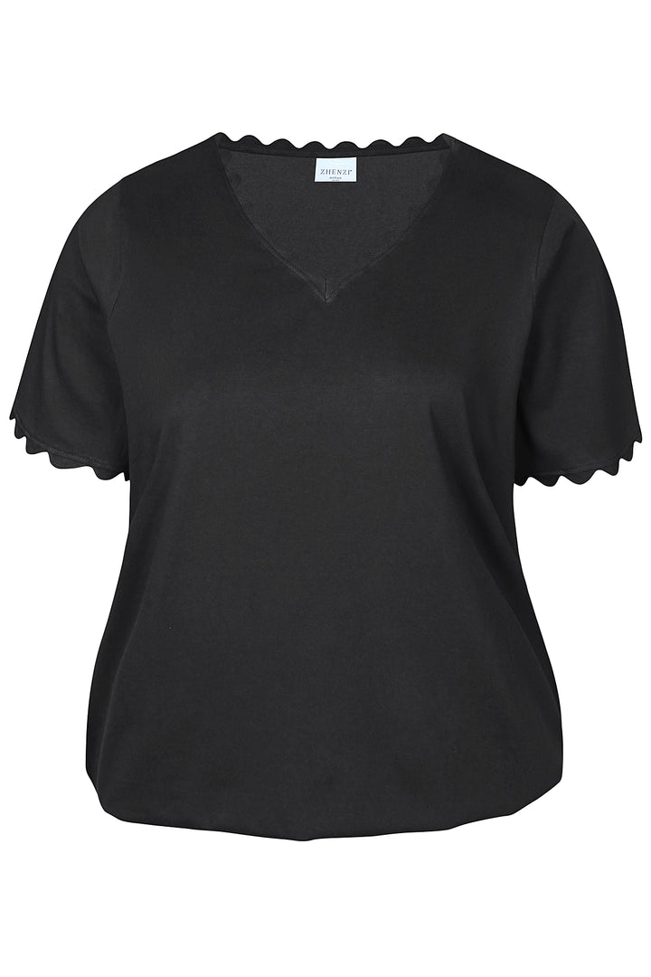ZH - Carla 1251 - T-shirt - Sort