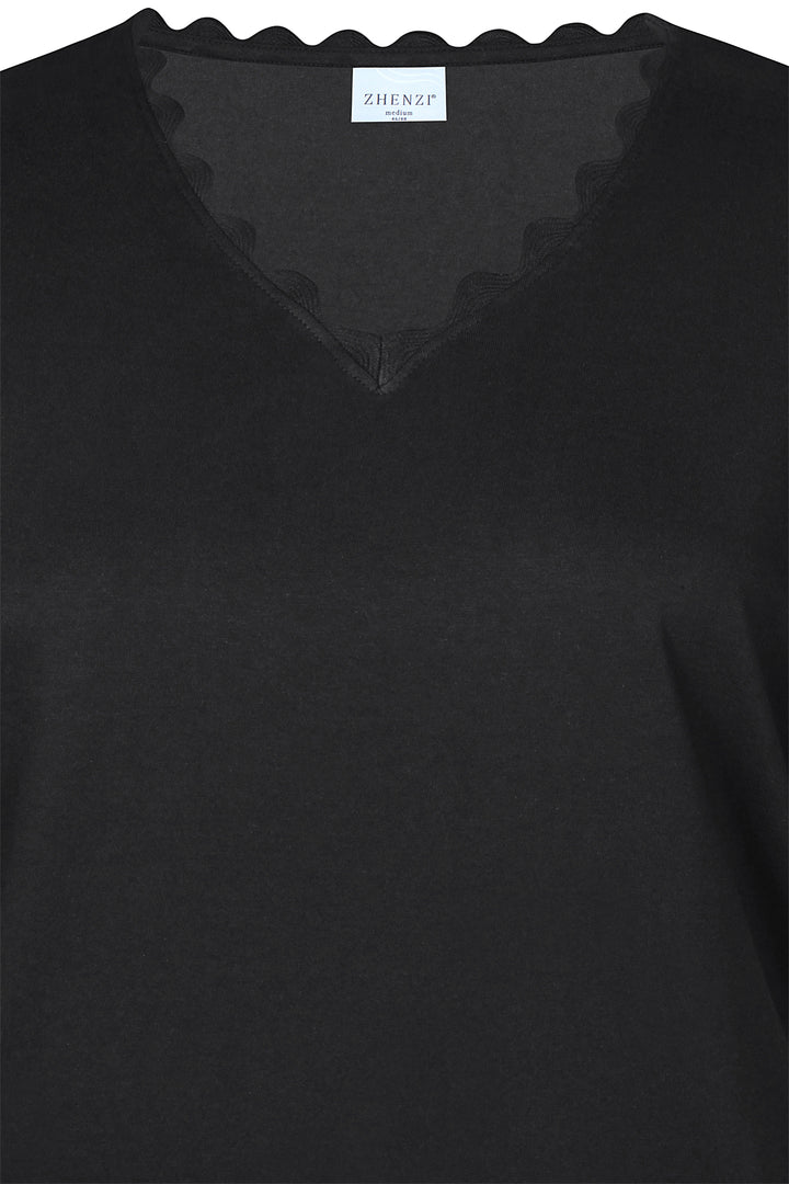 ZH - Carla 1251 - T-shirt - Sort