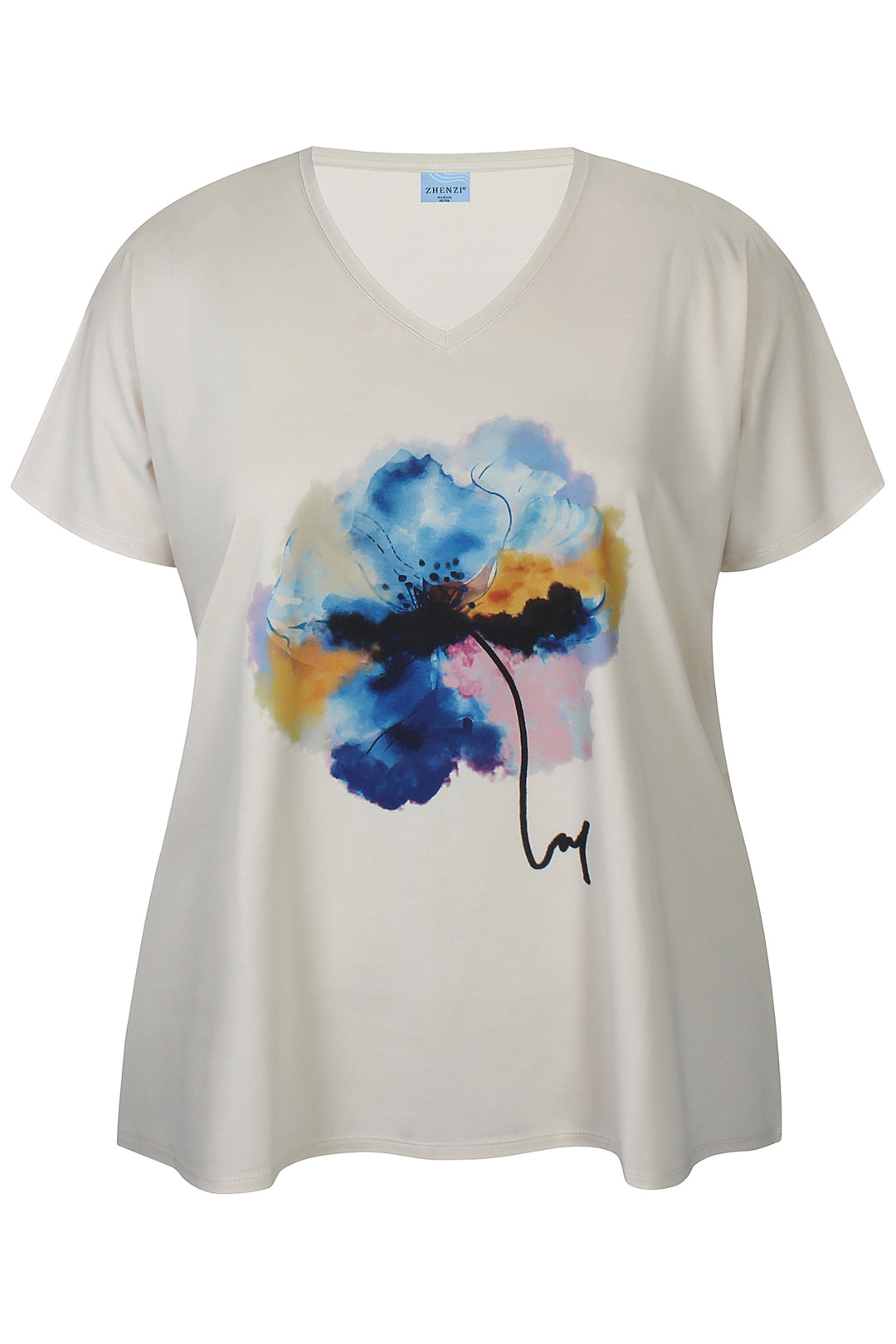 ZH - Chloe 1266 - T-shirt - Sand