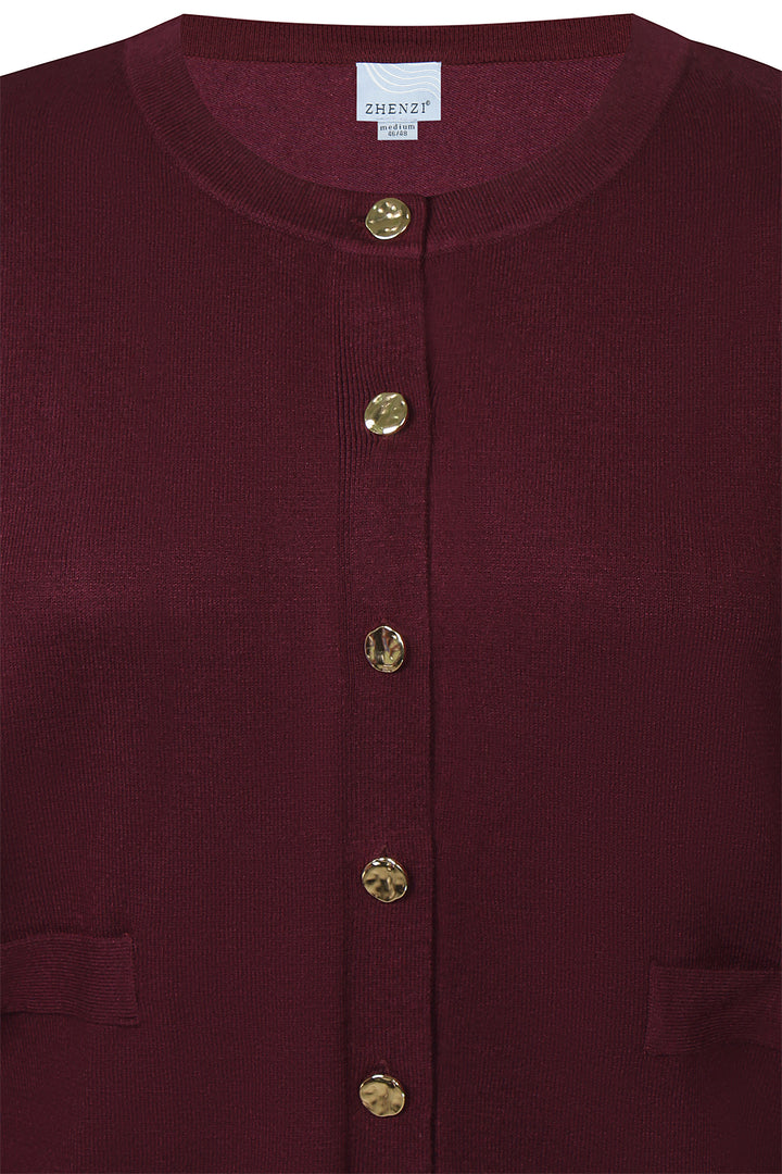 ZH - Kogle 1419 - Cardigan - Rød