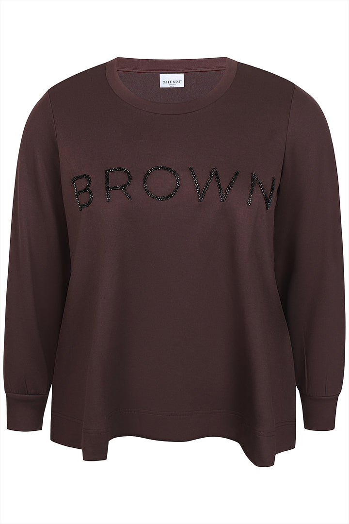 ZH - Mya 1441 - Trøje - Brun