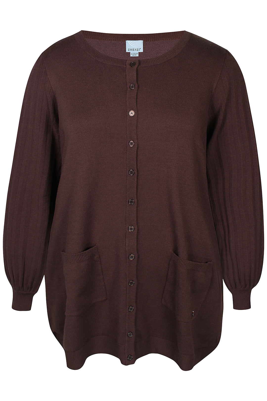ZH - Kogle 1494 - Cardigan - Brun