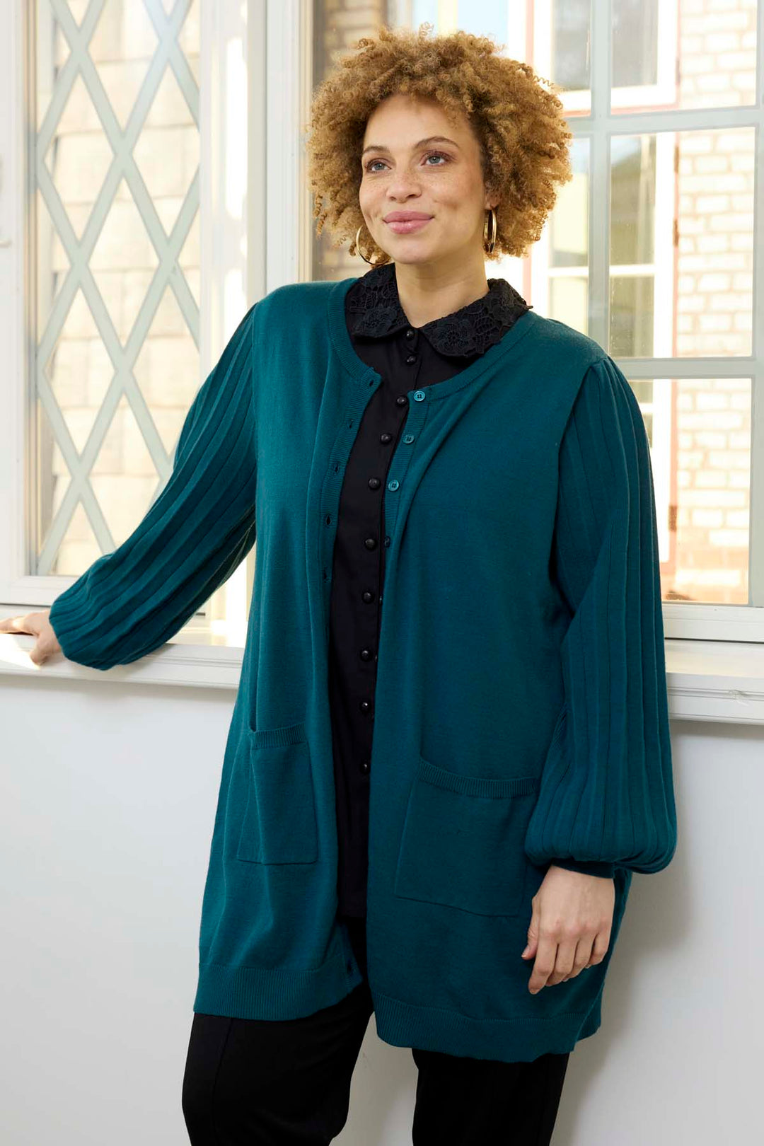 ZH - Kogle 1494 - Cardigan - Brun