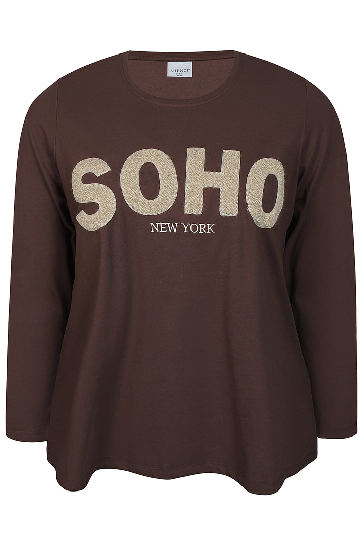 ZH - Lesli 1504 - T-shirt - Brun