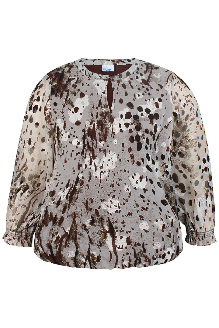 ZH - Libby 1522 - Bluse - Brun