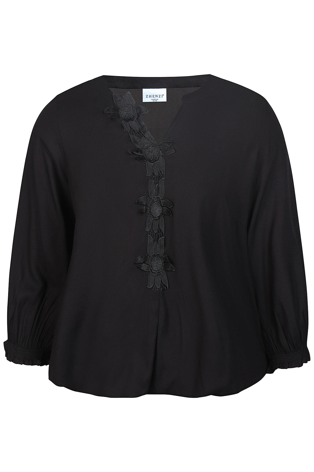 ZH - Lilie 1527 - Bluse - Sort