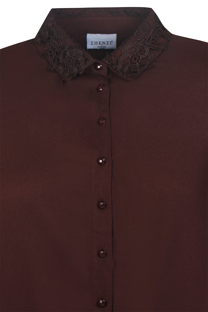 ZH - Lilie 1529 - Bluse - Brun