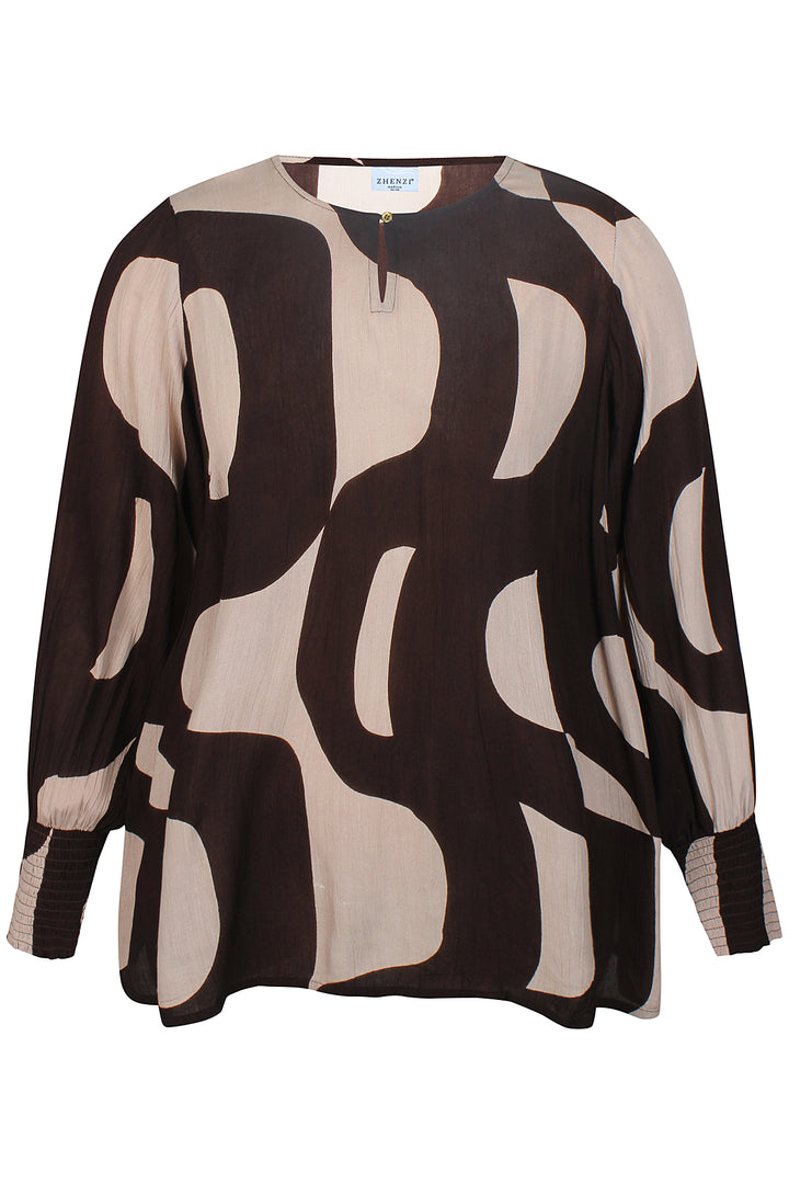 ZH - Lonie 1538 - Bluse - Brun