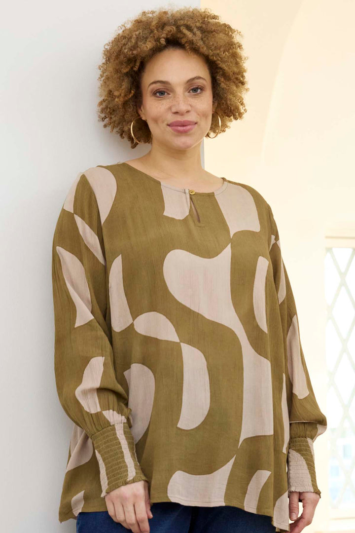 ZH - Lonie 1538 - Bluse - Brun