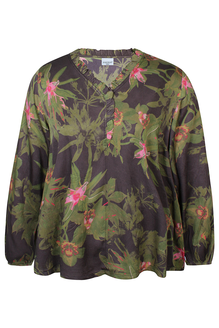 ZH - Loren 1540 - Bluse - Grøn